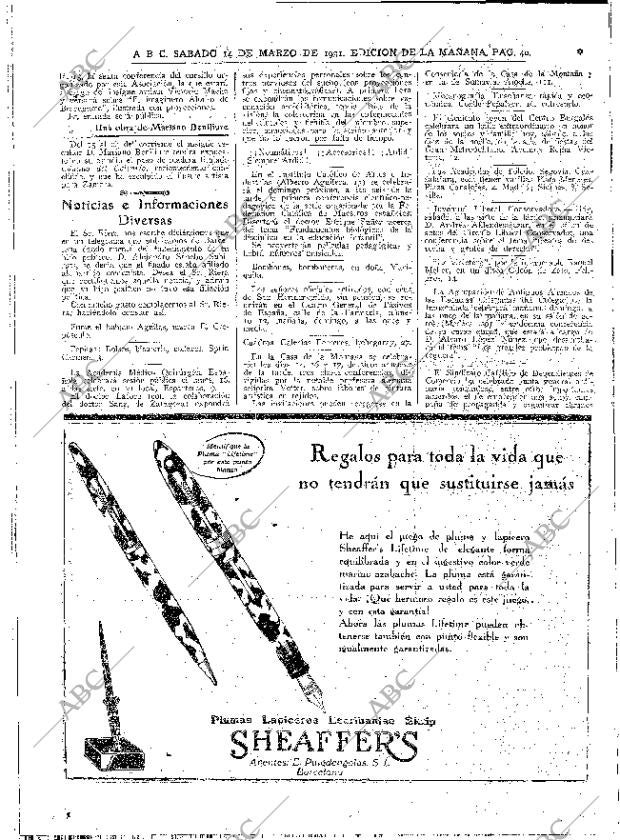 ABC MADRID 14-03-1931 página 40