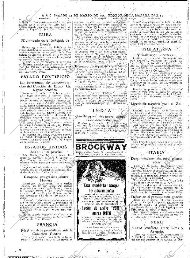 ABC MADRID 14-03-1931 página 44