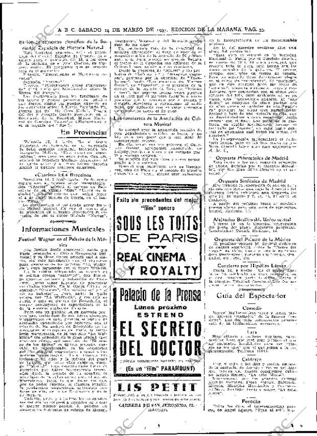 ABC MADRID 14-03-1931 página 53