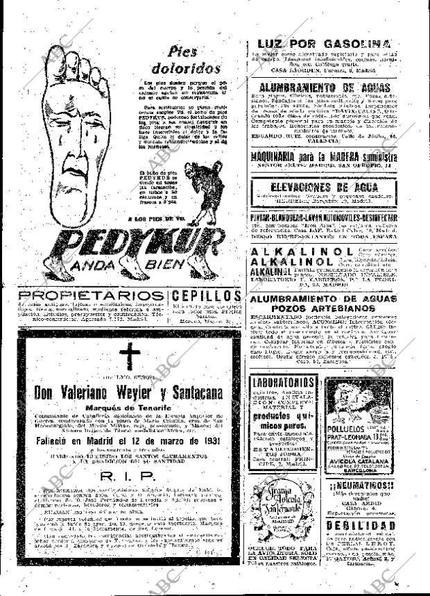ABC MADRID 14-03-1931 página 67