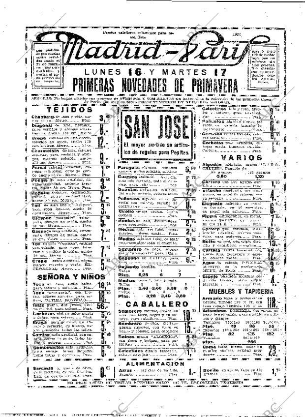ABC MADRID 15-03-1931 página 28