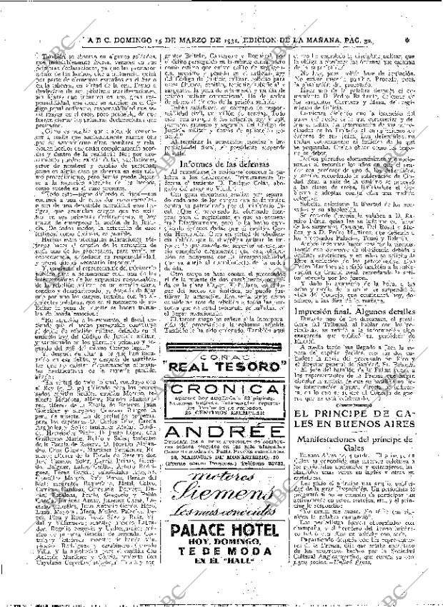 ABC MADRID 15-03-1931 página 32