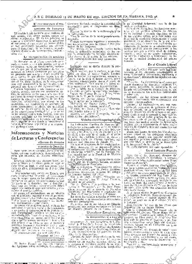 ABC MADRID 15-03-1931 página 38