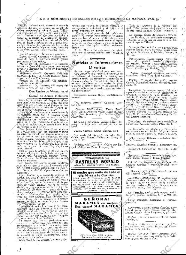ABC MADRID 15-03-1931 página 39