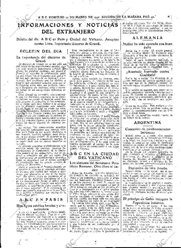 ABC MADRID 15-03-1931 página 41