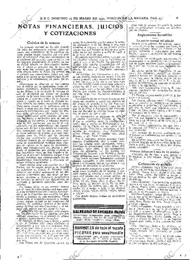ABC MADRID 15-03-1931 página 47