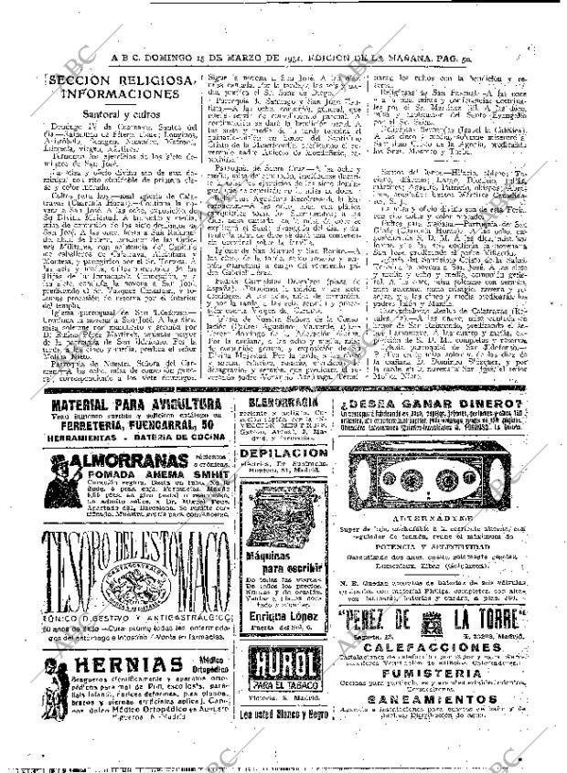 ABC MADRID 15-03-1931 página 50