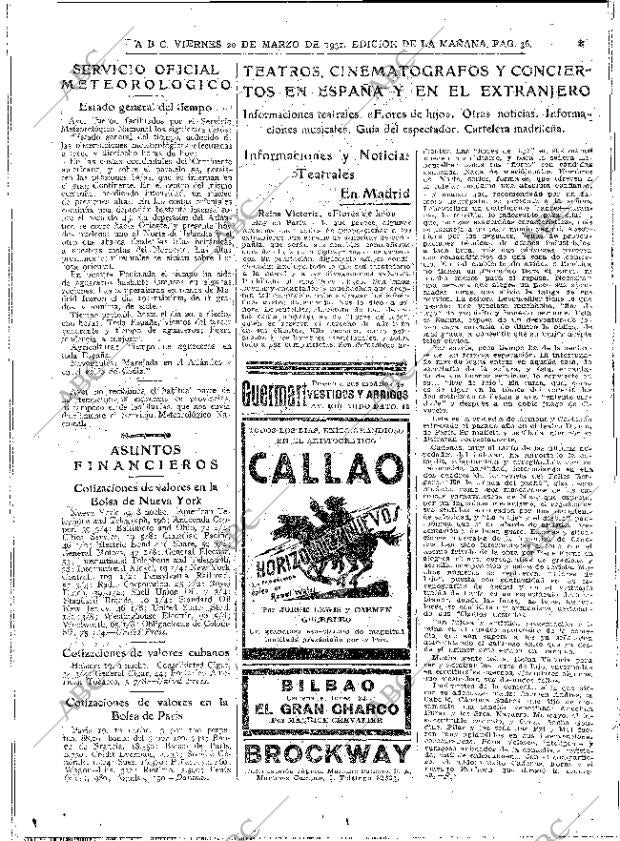 ABC MADRID 20-03-1931 página 36