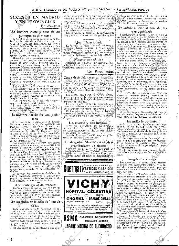 ABC MADRID 21-03-1931 página 43