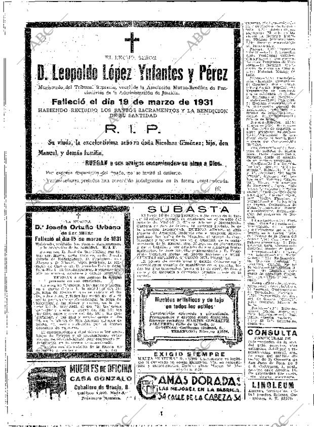 ABC MADRID 21-03-1931 página 64