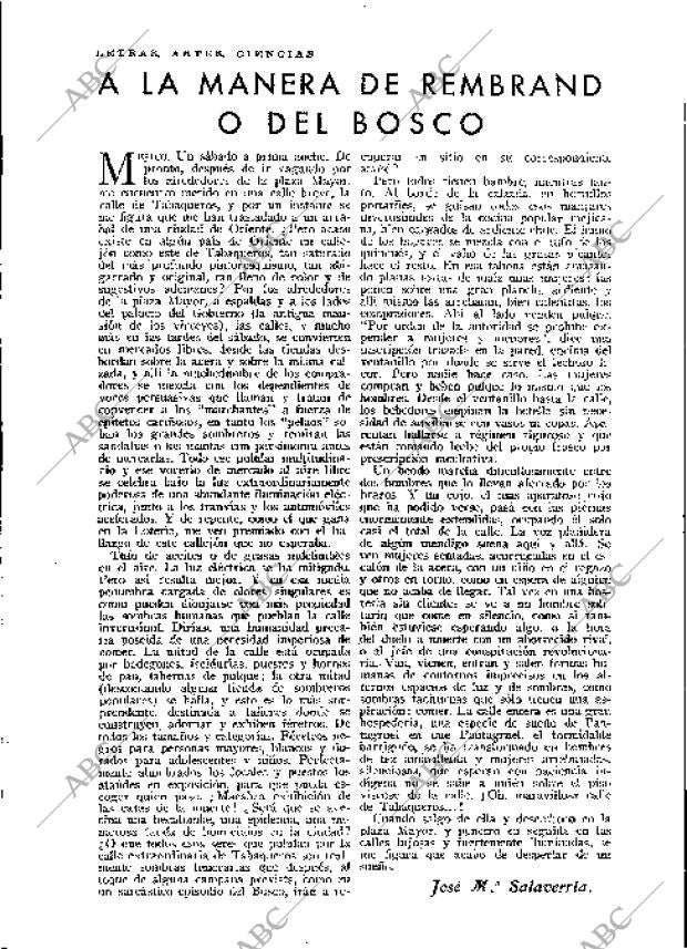 BLANCO Y NEGRO MADRID 22-03-1931 página 16