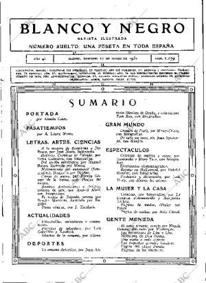 BLANCO Y NEGRO MADRID 22-03-1931 página 3