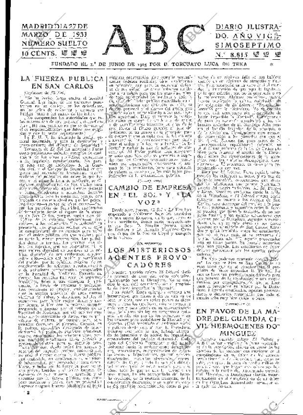 ABC MADRID 27-03-1931 página 17