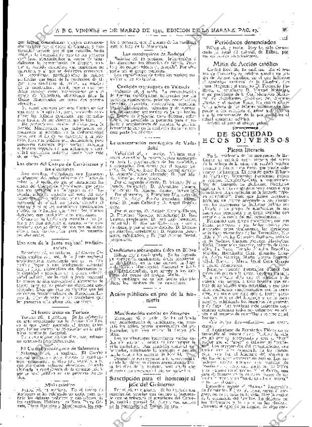 ABC MADRID 27-03-1931 página 27