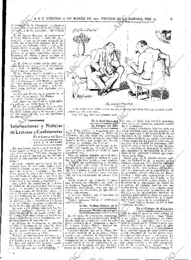 ABC MADRID 27-03-1931 página 31