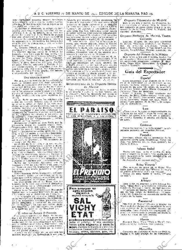 ABC MADRID 27-03-1931 página 45
