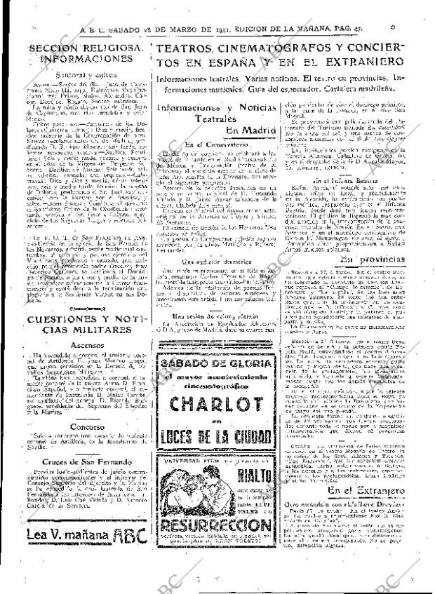 ABC MADRID 28-03-1931 página 47