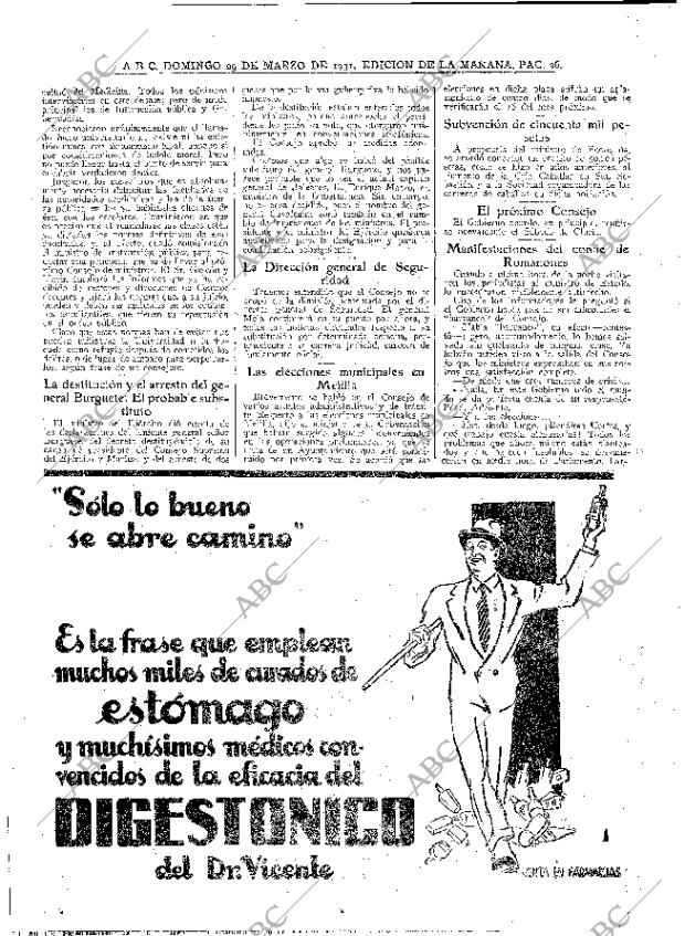 ABC MADRID 29-03-1931 página 26