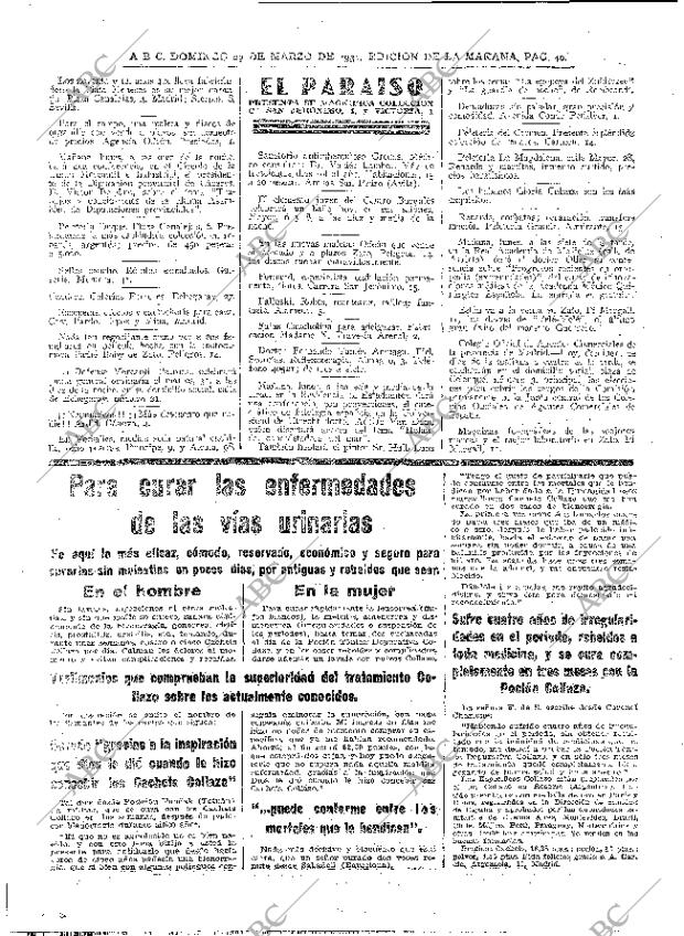 ABC MADRID 29-03-1931 página 40