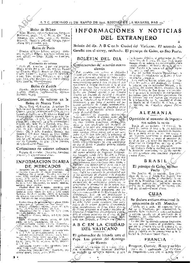 ABC MADRID 29-03-1931 página 47