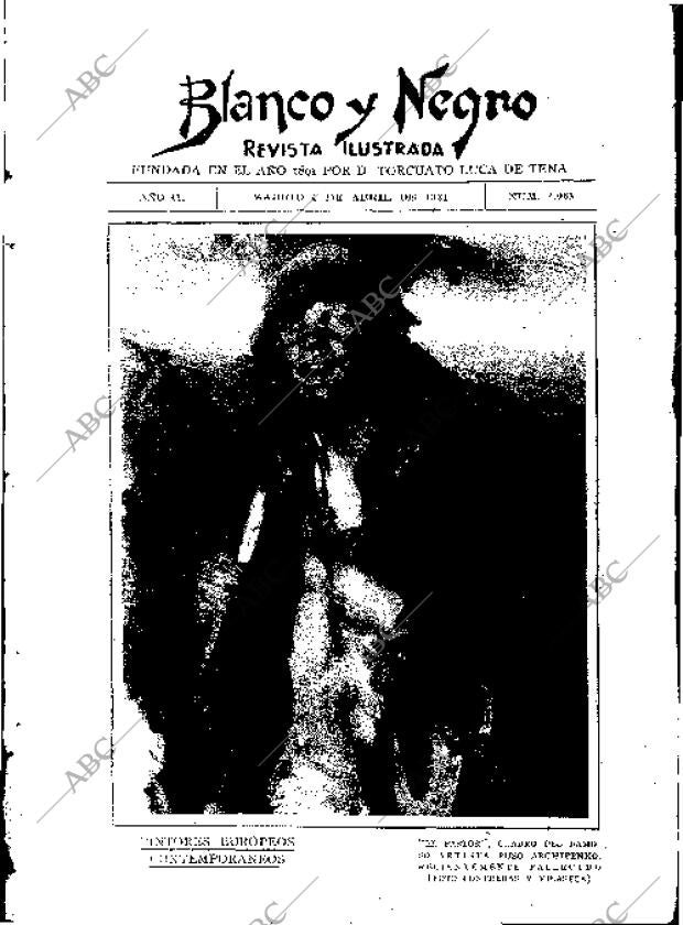 BLANCO Y NEGRO MADRID 05-04-1931 página 11