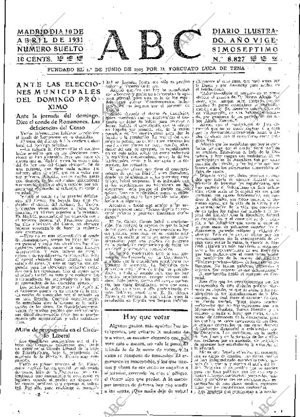 ABC MADRID 10-04-1931 página 17