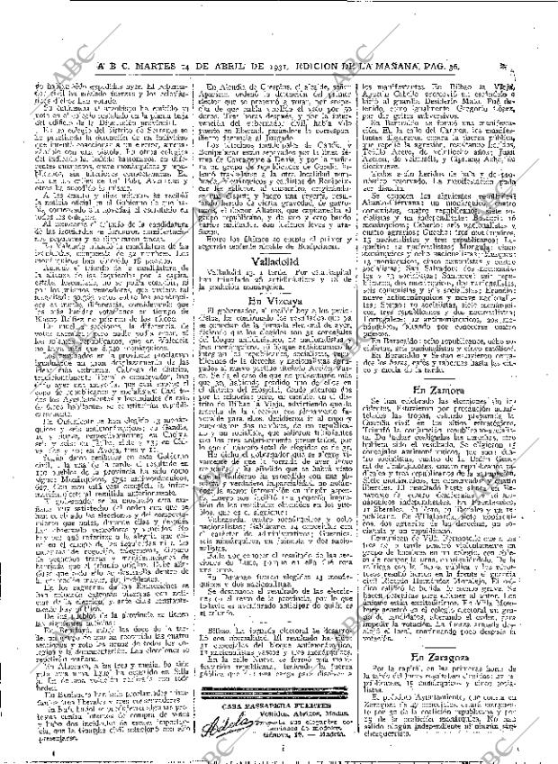 ABC MADRID 14-04-1931 página 36