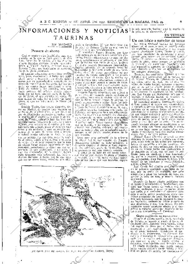 ABC MADRID 14-04-1931 página 49