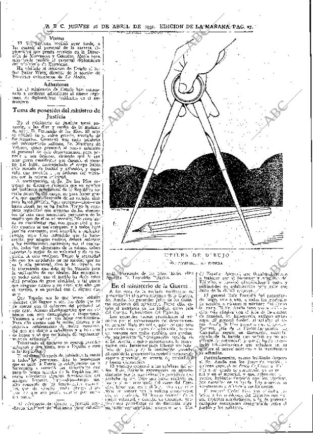 ABC MADRID 16-04-1931 página 27