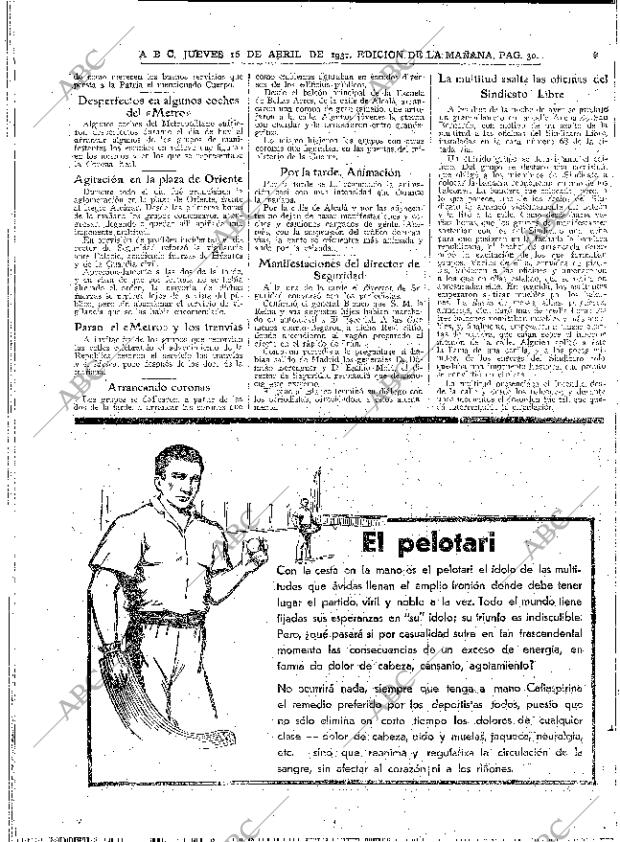 ABC MADRID 16-04-1931 página 30