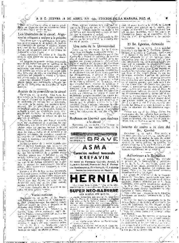ABC MADRID 16-04-1931 página 38