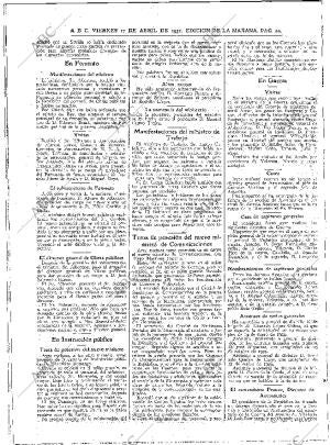 ABC MADRID 17-04-1931 página 20