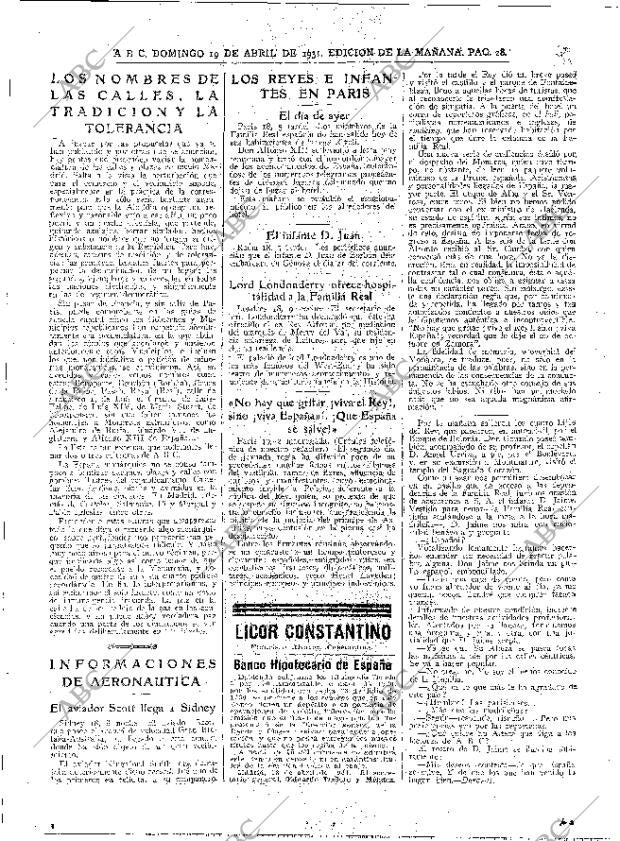 ABC MADRID 19-04-1931 página 30