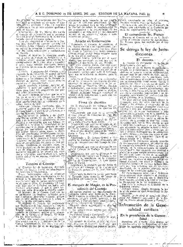 ABC MADRID 19-04-1931 página 35