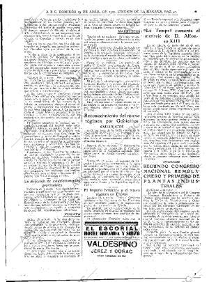 ABC MADRID 19-04-1931 página 43