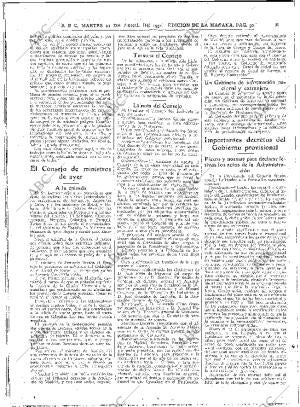 ABC MADRID 21-04-1931 página 30