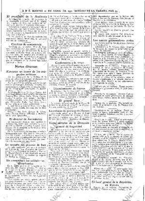 ABC MADRID 21-04-1931 página 33