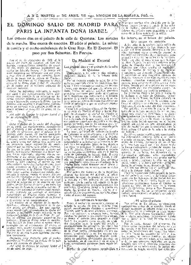 ABC MADRID 21-04-1931 página 35
