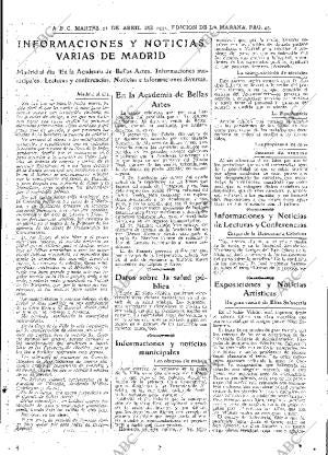ABC MADRID 21-04-1931 página 45