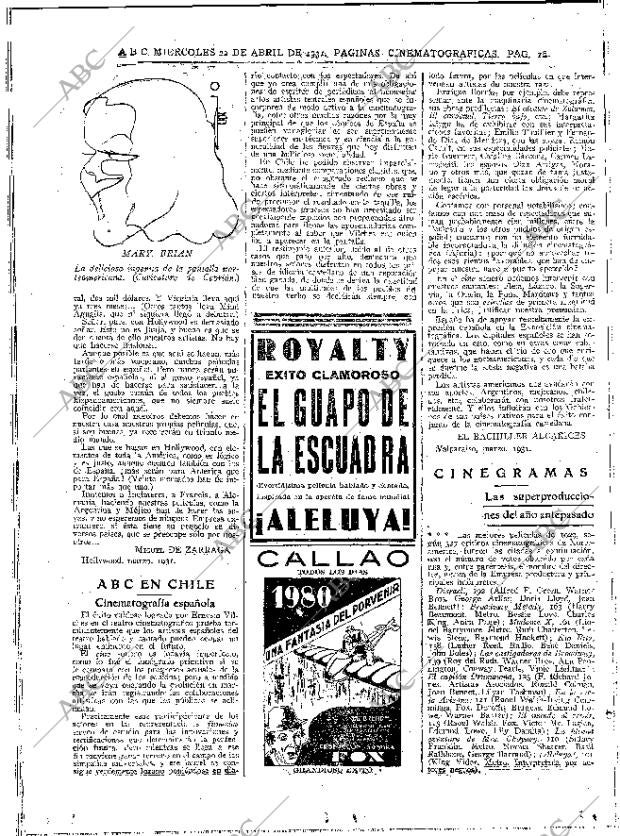 ABC MADRID 22-04-1931 página 16
