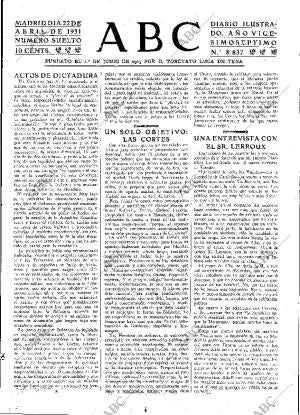 ABC MADRID 22-04-1931 página 17