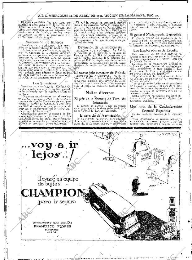 ABC MADRID 22-04-1931 página 24