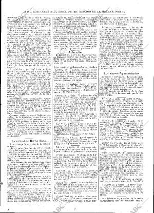 ABC MADRID 22-04-1931 página 25