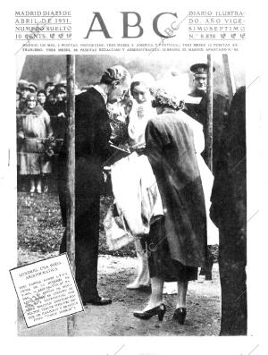 ABC MADRID 23-04-1931 página 1
