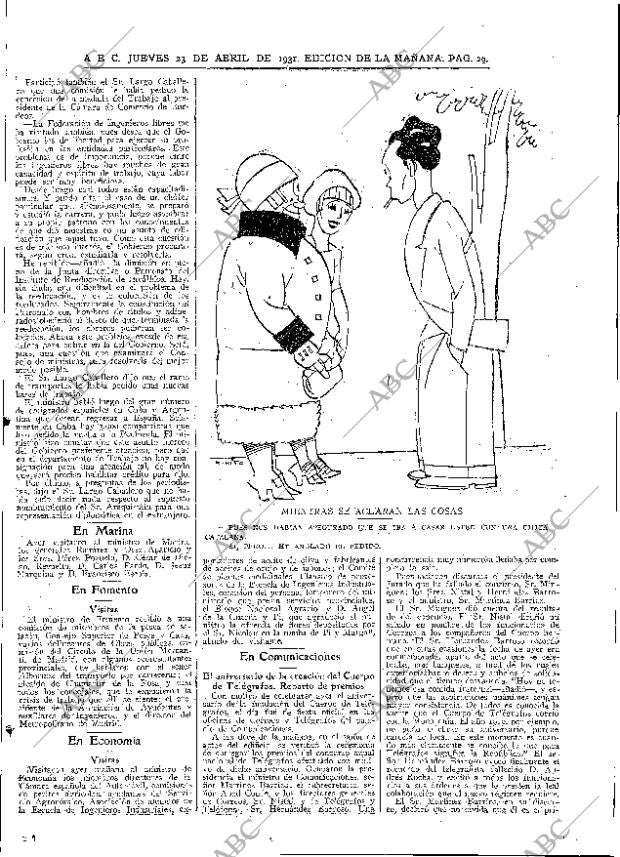 ABC MADRID 23-04-1931 página 29