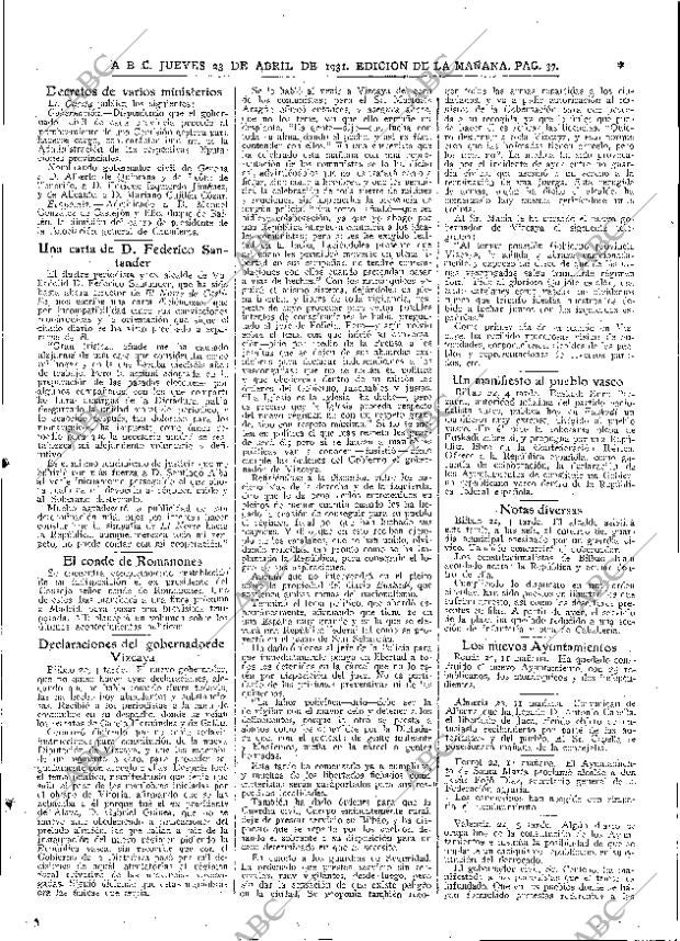 ABC MADRID 23-04-1931 página 37