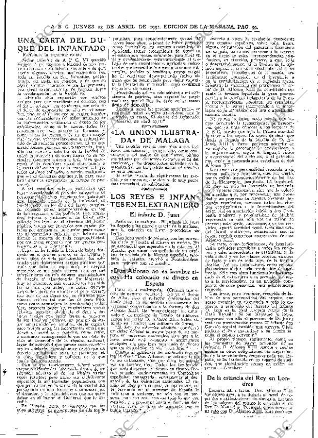 ABC MADRID 23-04-1931 página 39