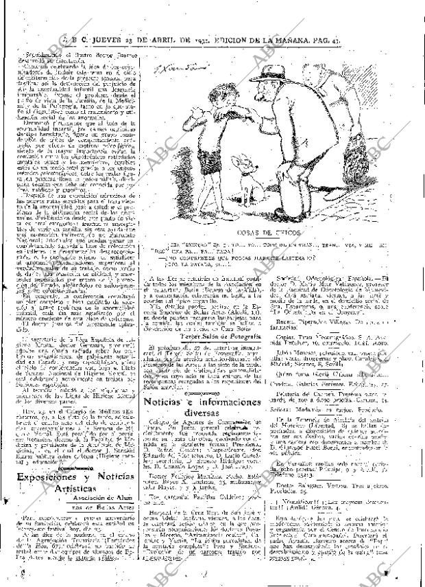 ABC MADRID 23-04-1931 página 43