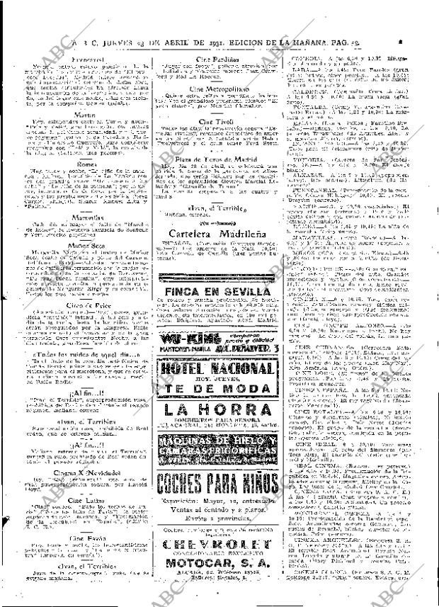 ABC MADRID 23-04-1931 página 53