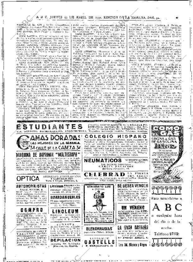 ABC MADRID 23-04-1931 página 54
